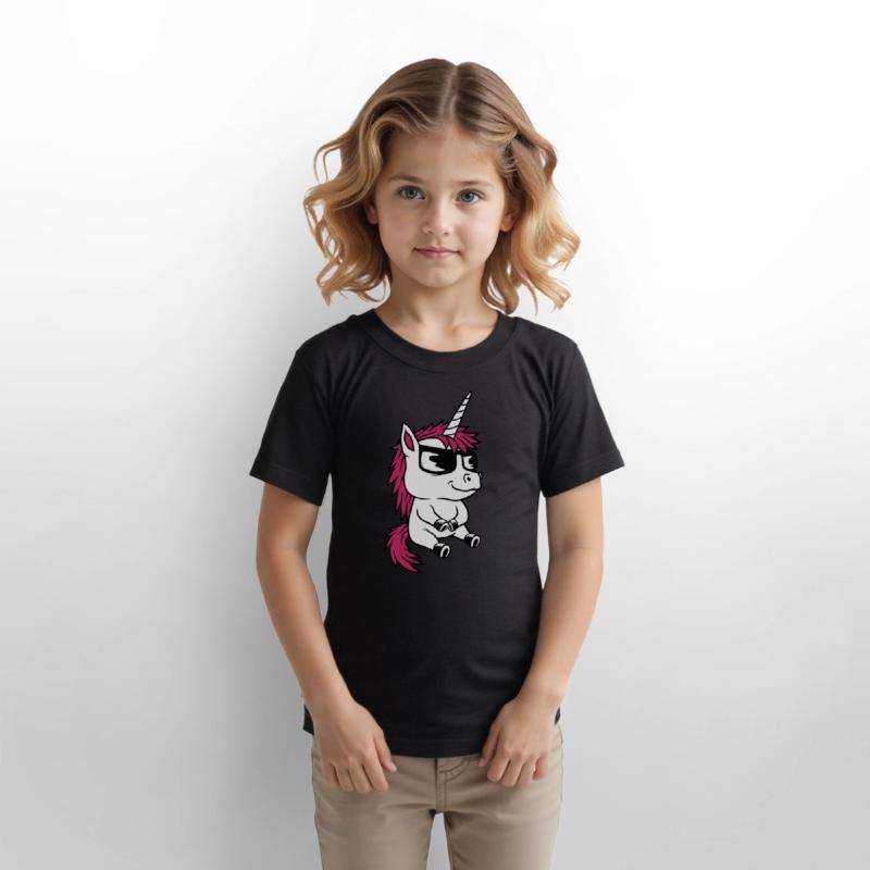 Cool sunglasses unicorn comic