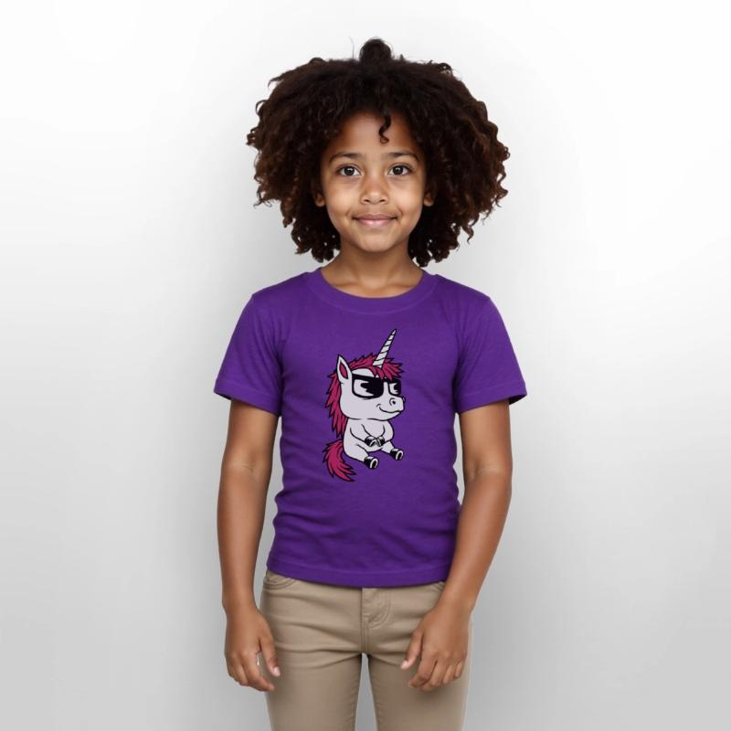 Cool sunglasses unicorn comic