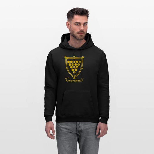 Cornwall Distressed Medieval Gold Cornish Shield