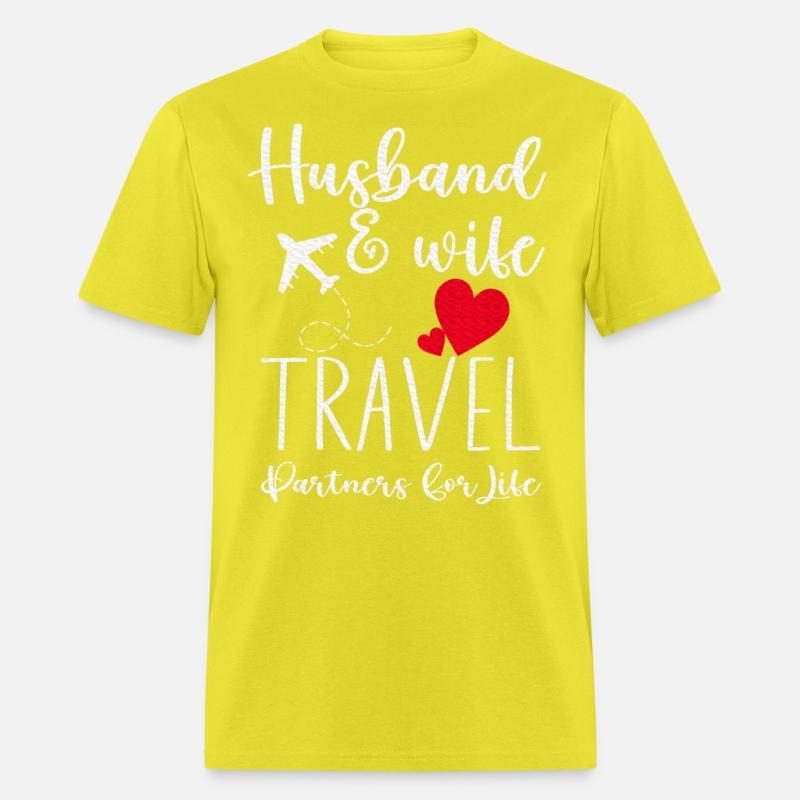Couple Matching Husband And Wife Travel Partners