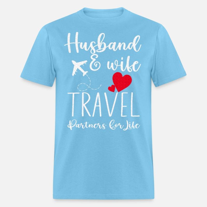 Couple Matching Husband And Wife Travel Partners