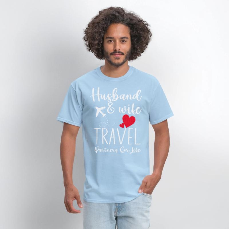 Couple Matching Husband And Wife Travel Partners