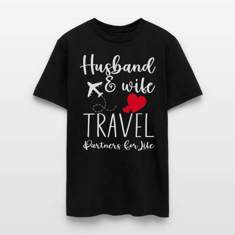 Couple Matching Husband And Wife Travel Partners