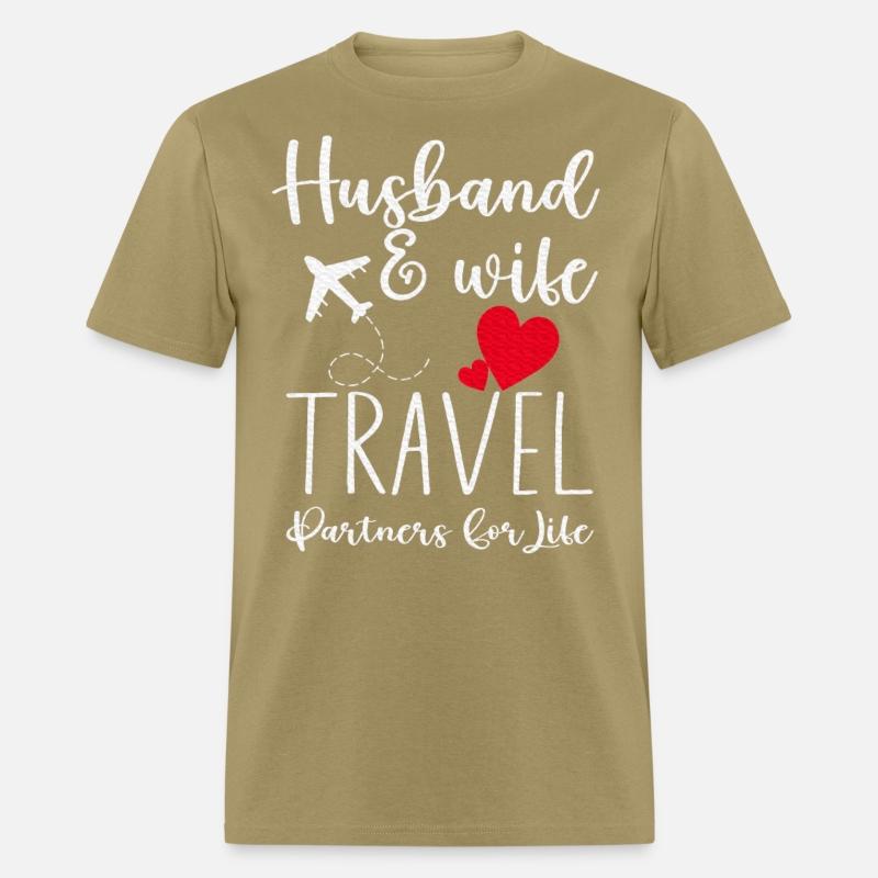 Couple Matching Husband And Wife Travel Partners