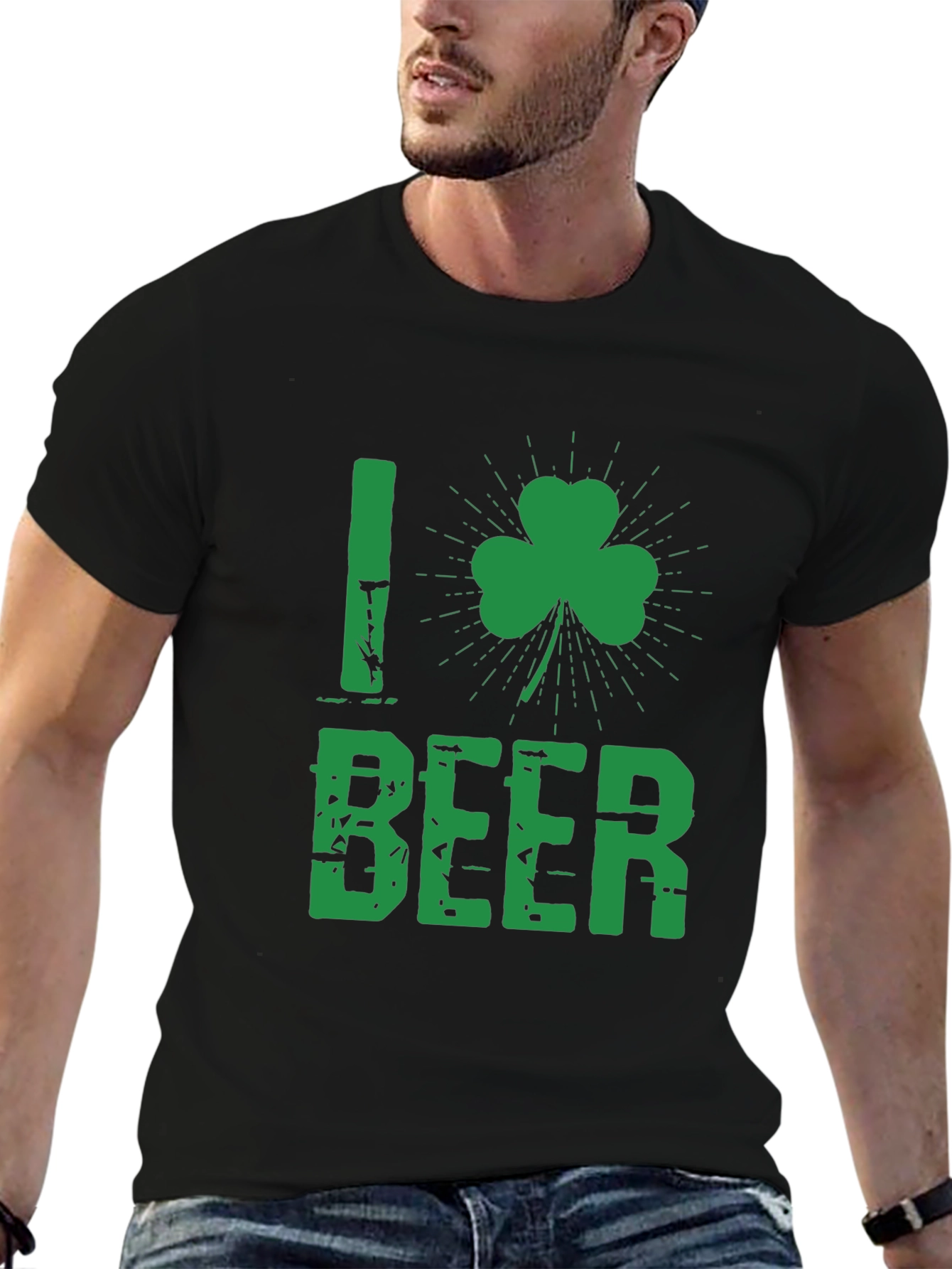 I Love Beer St. Patricks Day Graphic Tee