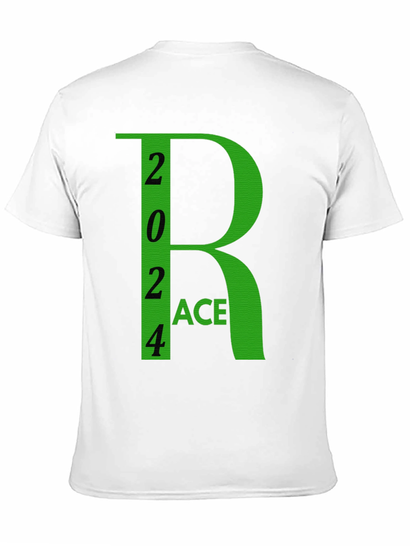 2024 Race Black Cotton Graphic Tee