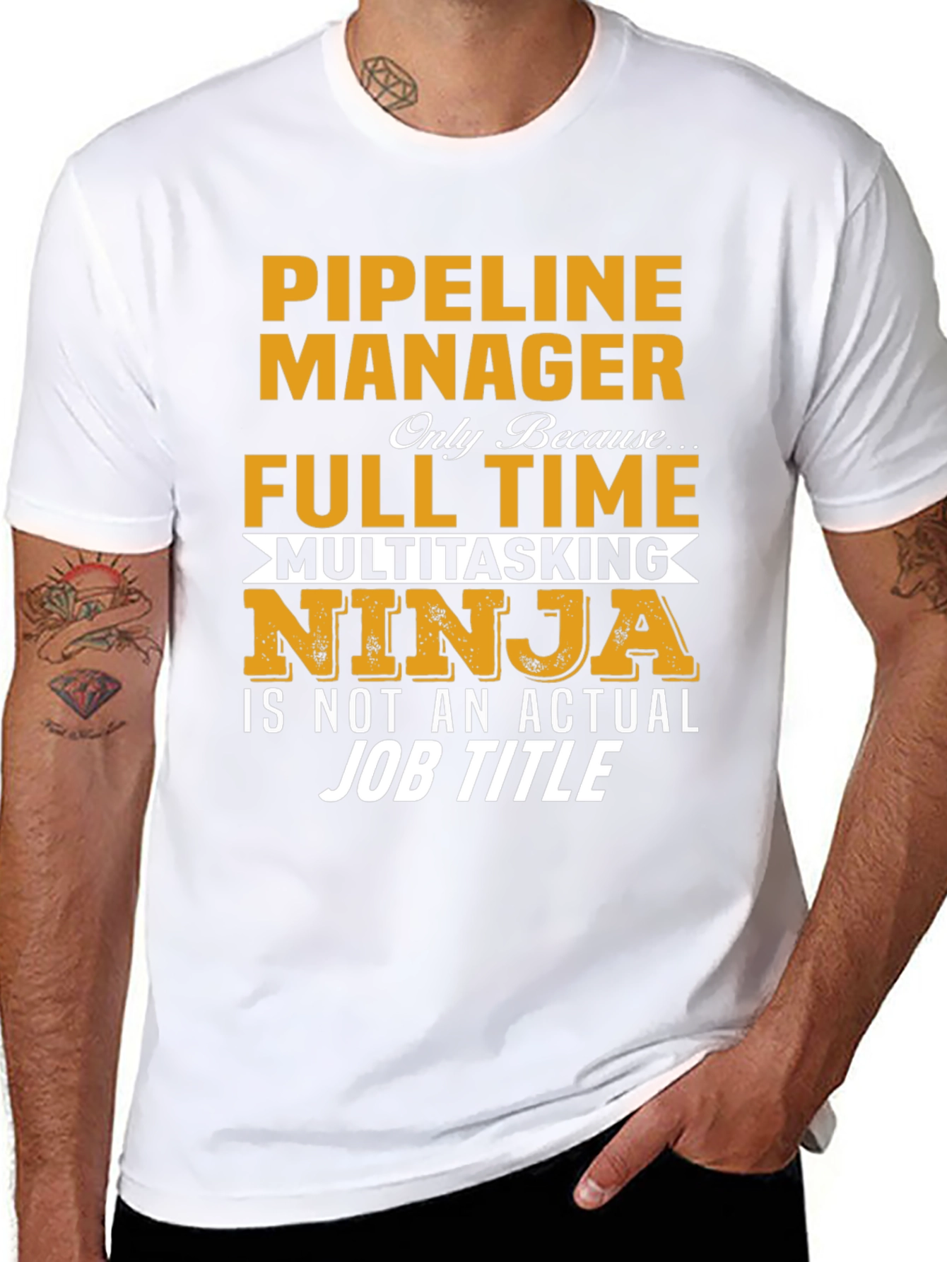 Pipeline Manager T-Shirt - Multitasking Ninja