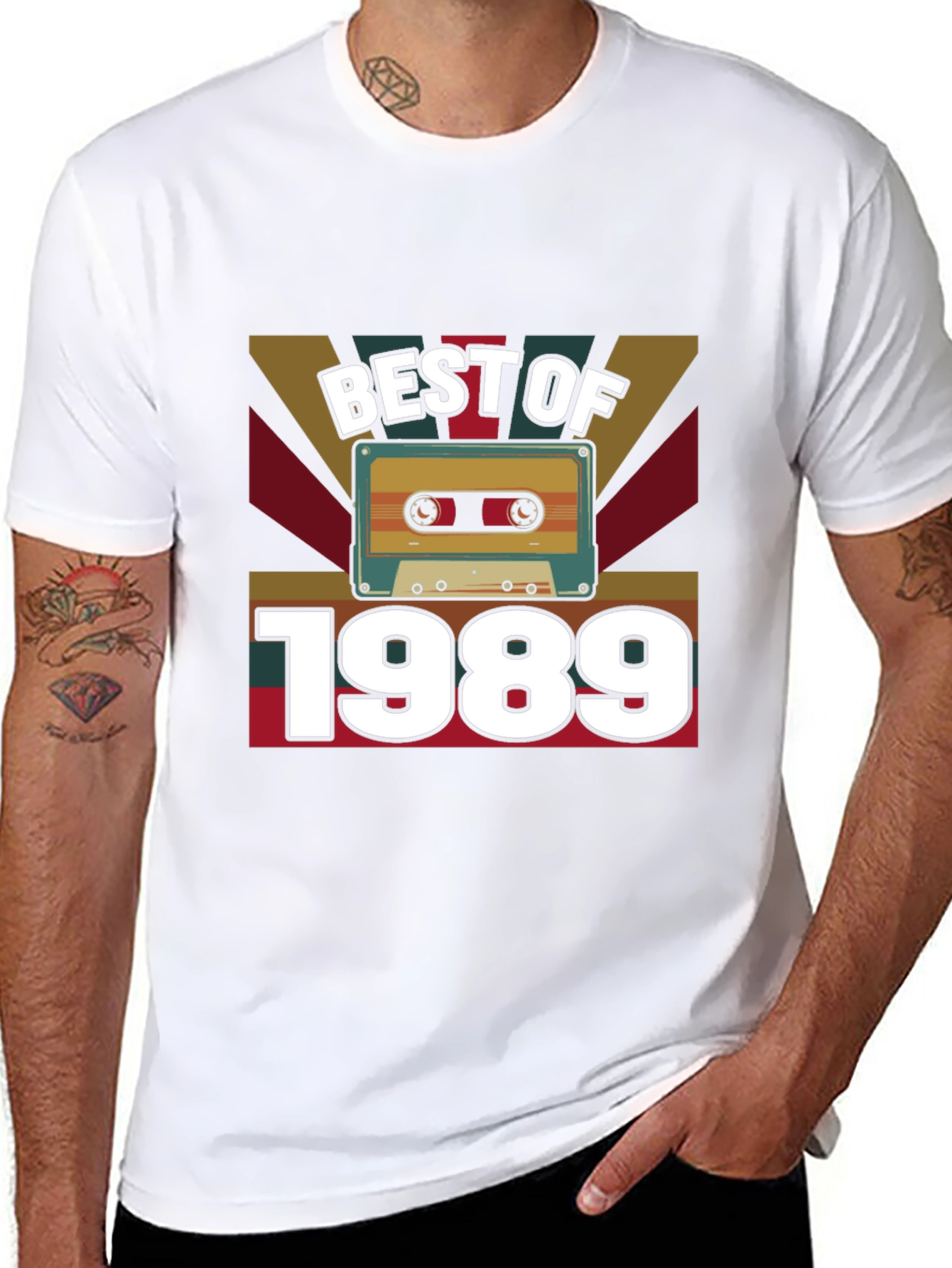 Best of 1989 Cassette Tape Graphic Tee