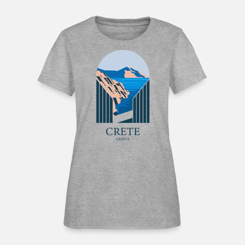 Crete Greece Souvenir Scenic Coastal View