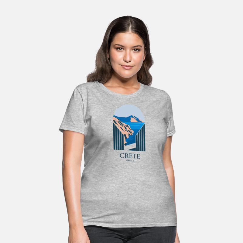 Crete Greece Souvenir Scenic Coastal View