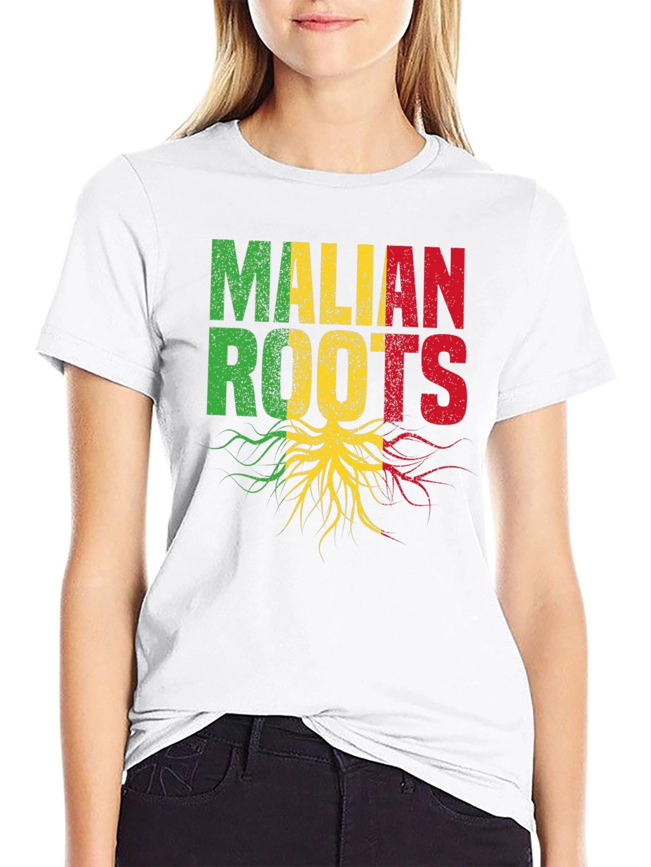 Malian Roots T-Shirt - Black