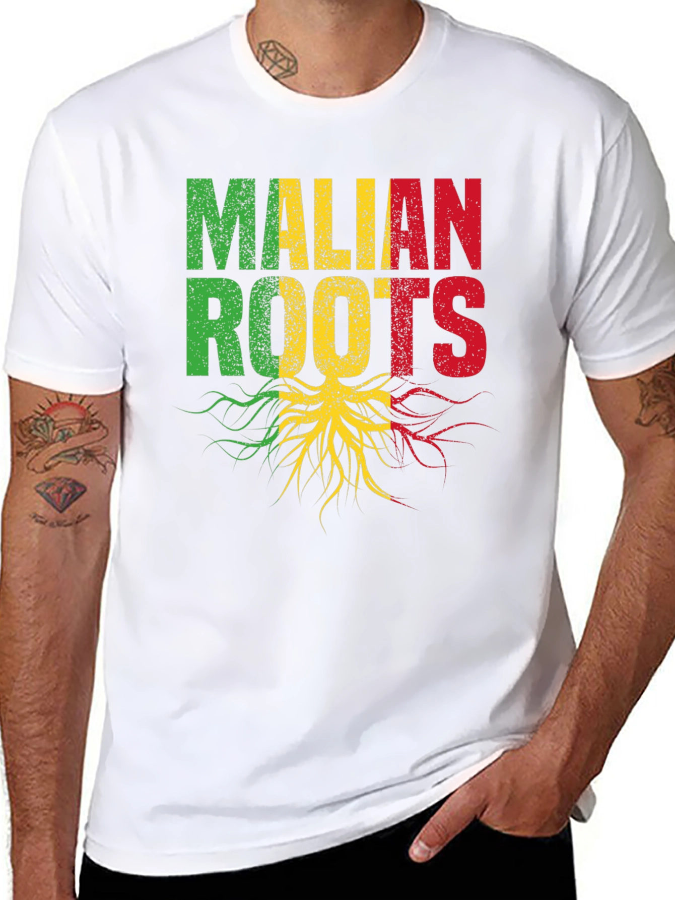 Malian Roots T-Shirt - Black