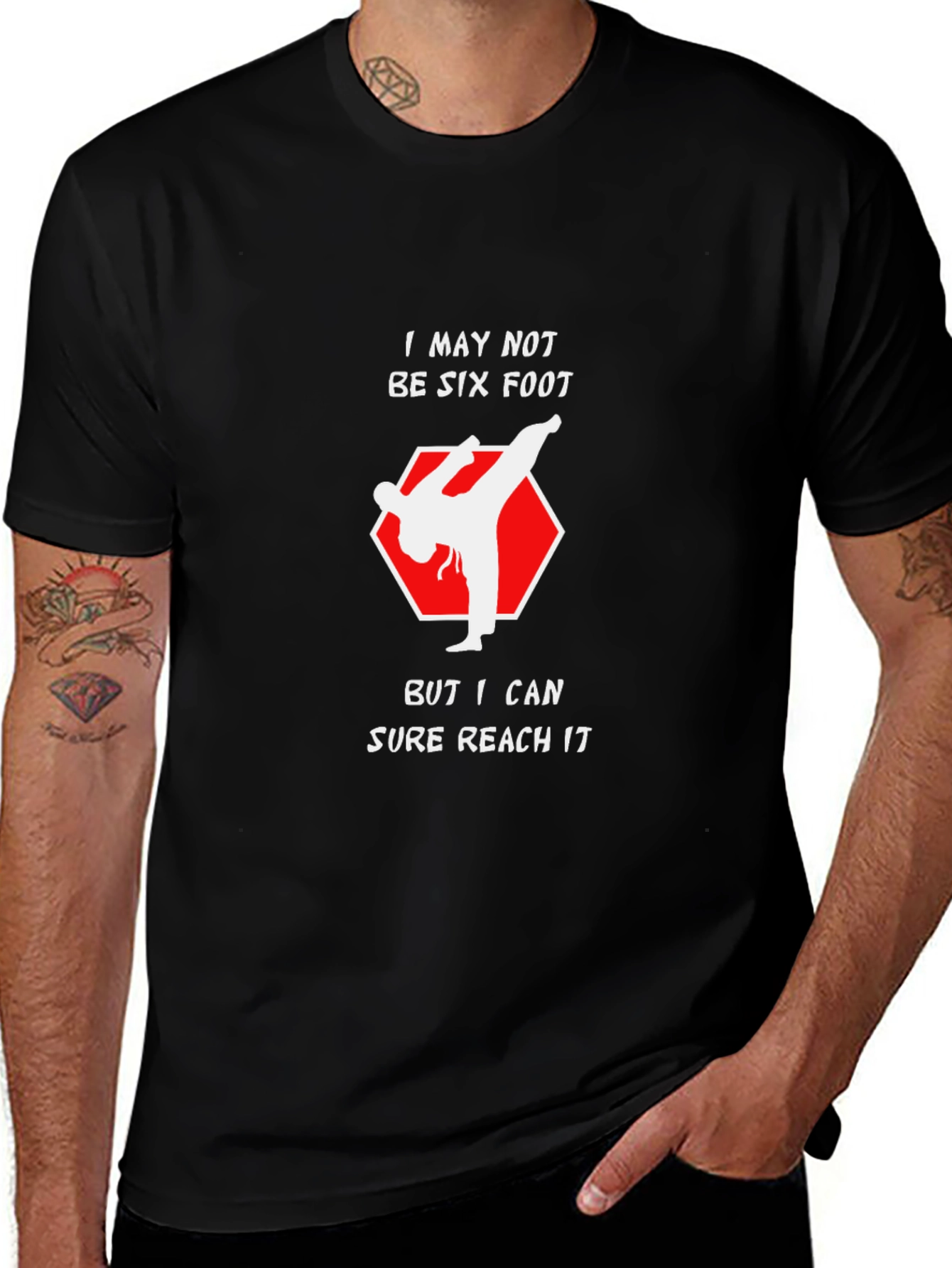 Reach It Funny Karate T-Shirt