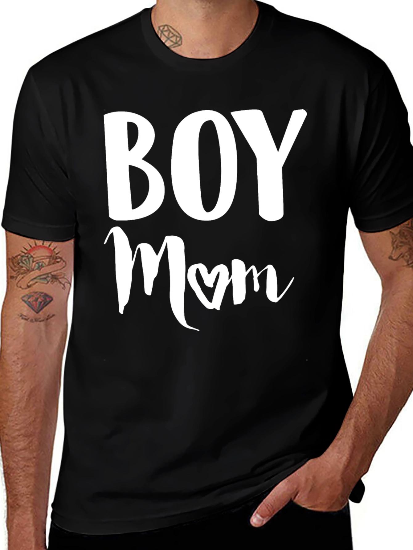 Boy Mom Graphic T-Shirt