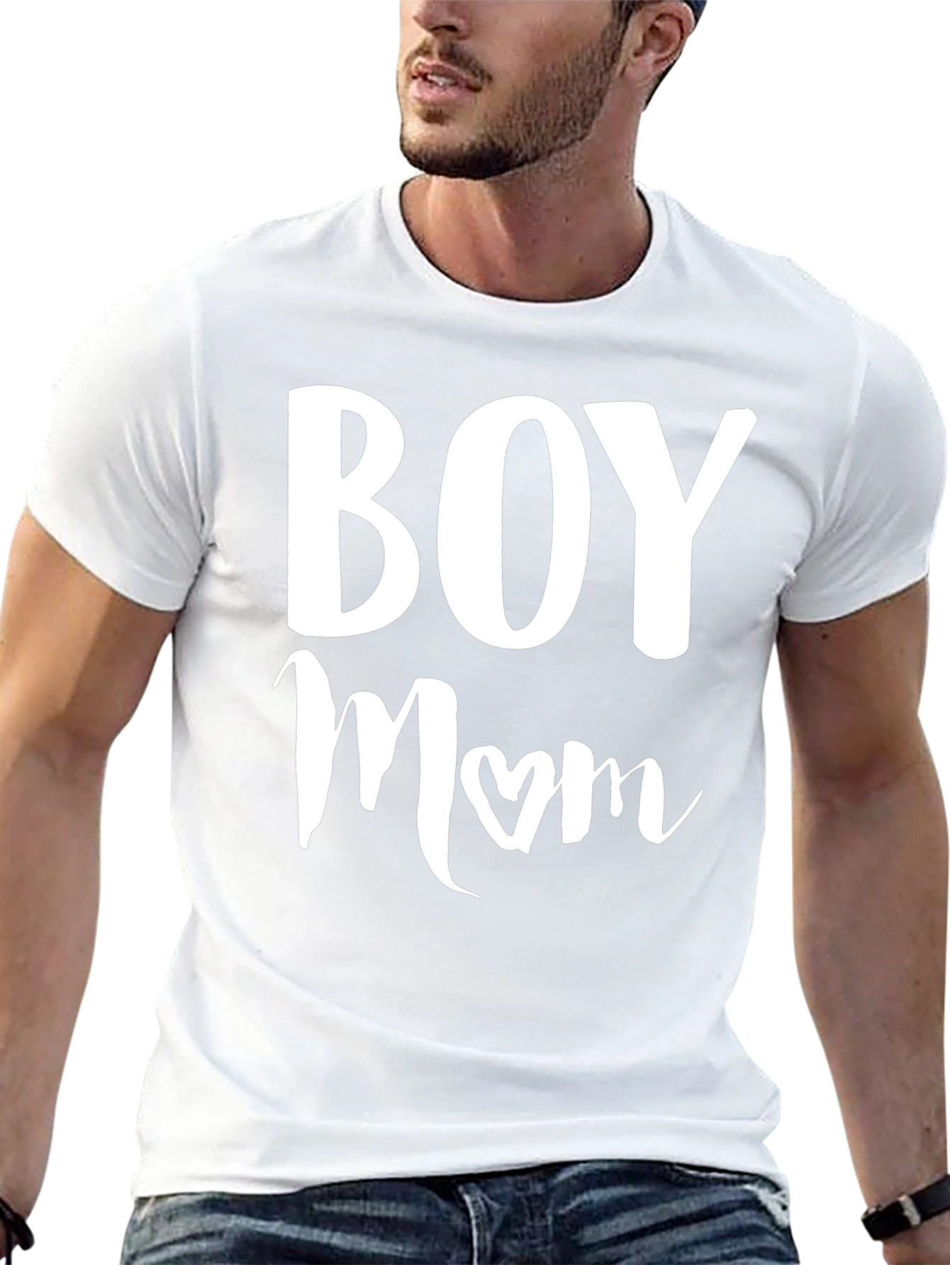 Boy Mom Graphic T-Shirt