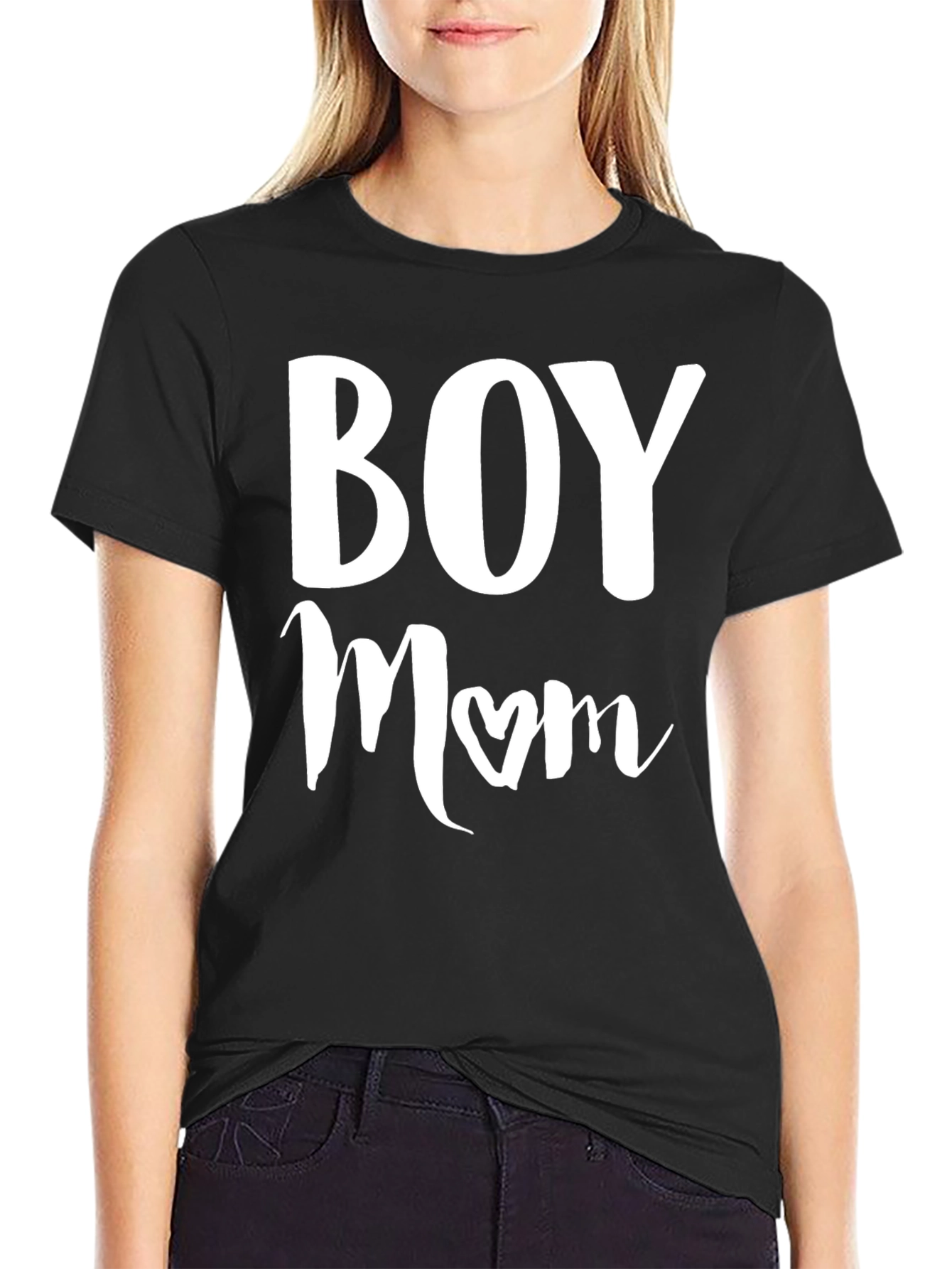 Boy Mom Graphic T-Shirt