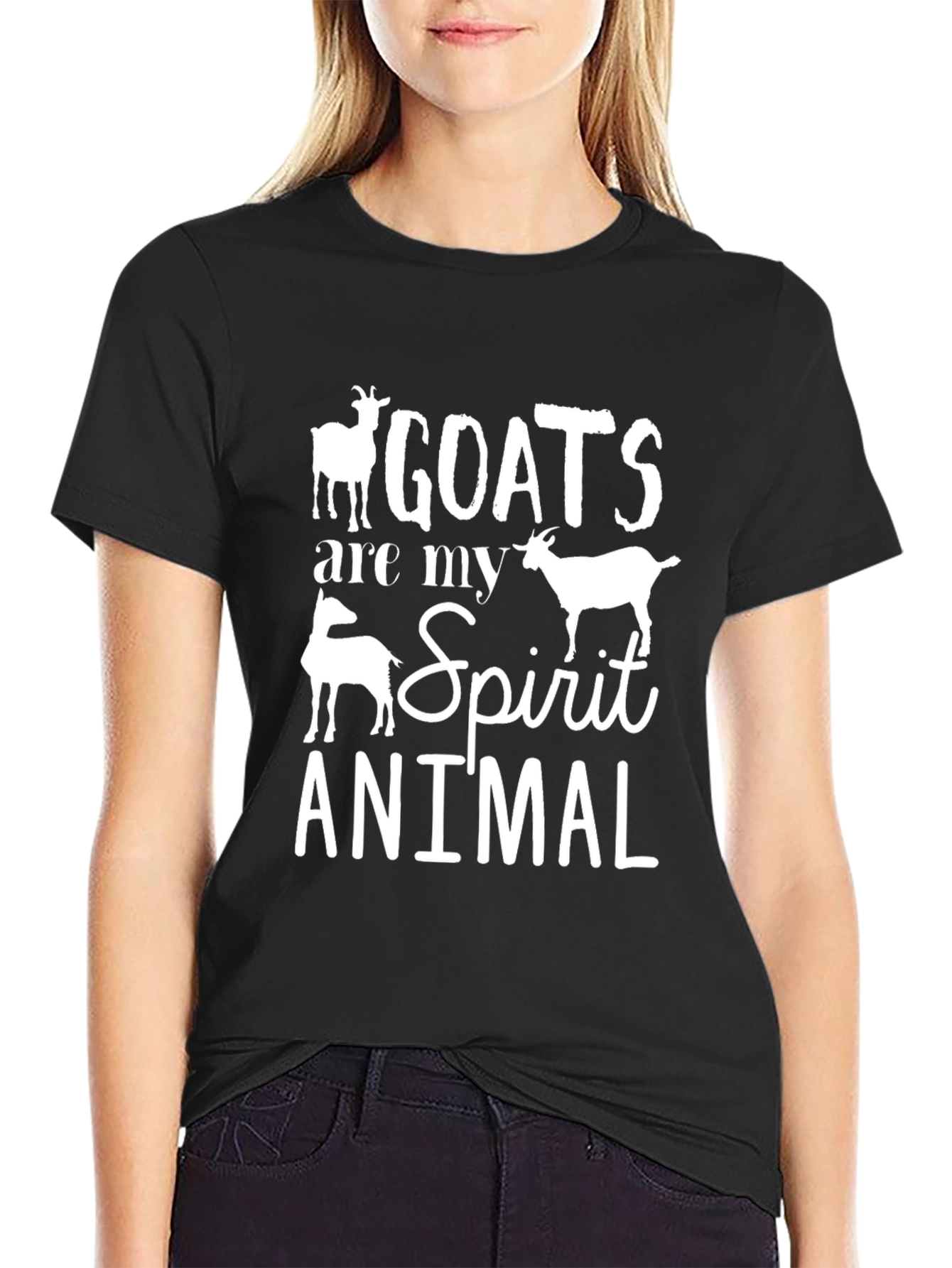 Goats Are My Spirit Animal T-Shirt