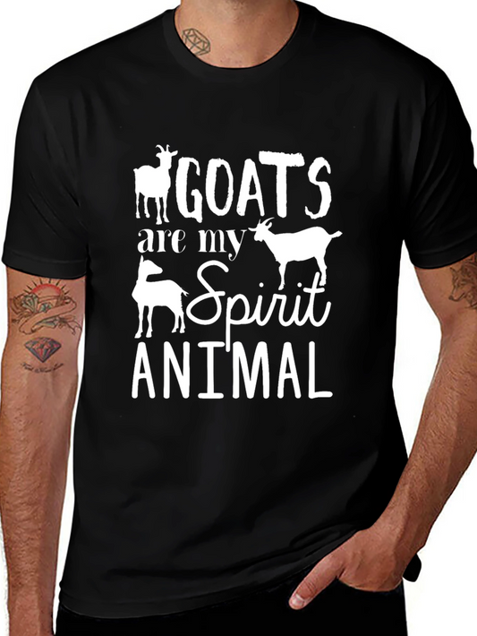 Goats Are My Spirit Animal T-Shirt
