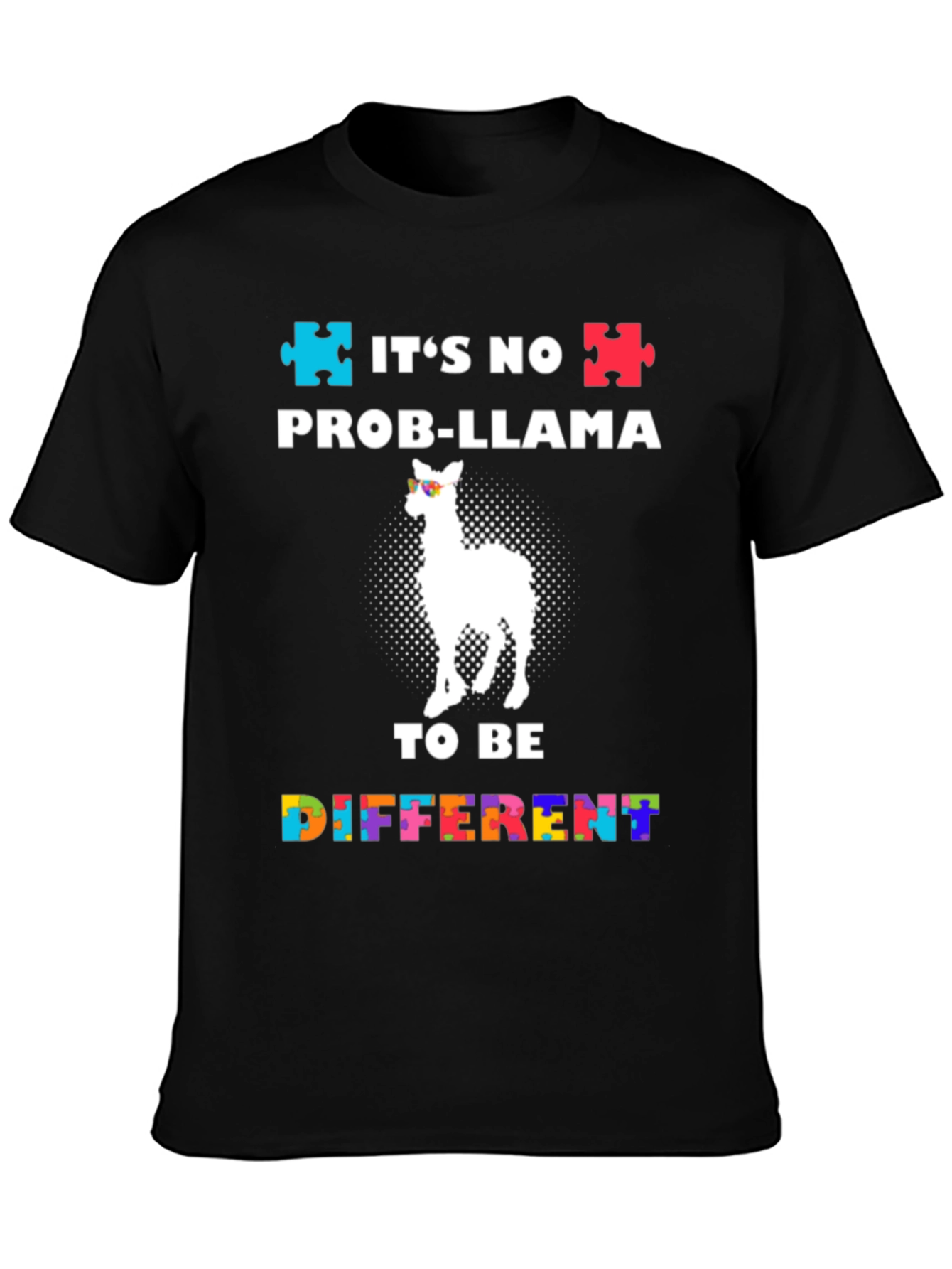 Autism Awareness Prob-Llama T-Shirt