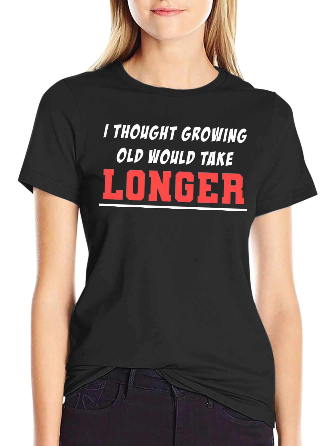 Funny Growing Old T-Shirt