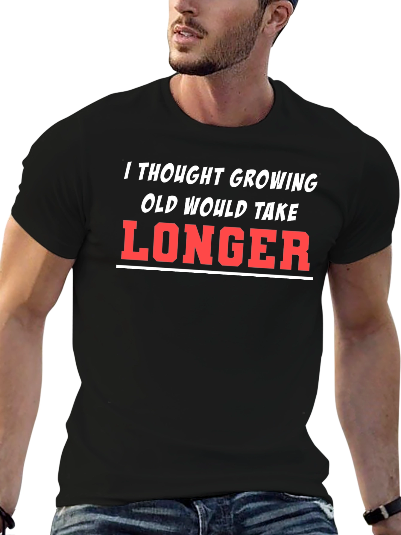 Funny Growing Old T-Shirt