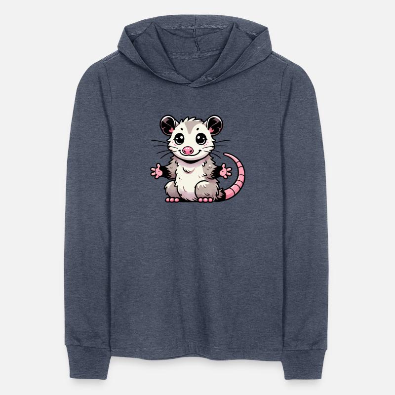 Cute Kawaii Opossum Cartoon Animal Art
