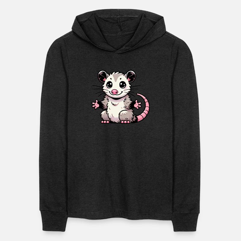 Cute Kawaii Opossum Cartoon Animal Art