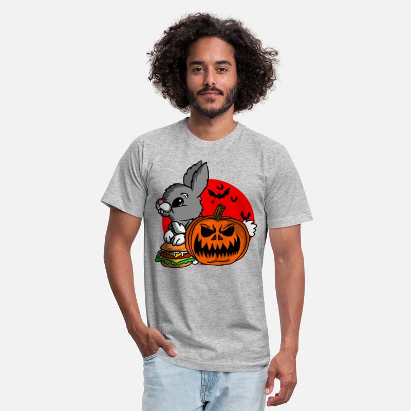 Cute Spooky Halloween Bunny with Pumpkin Costume