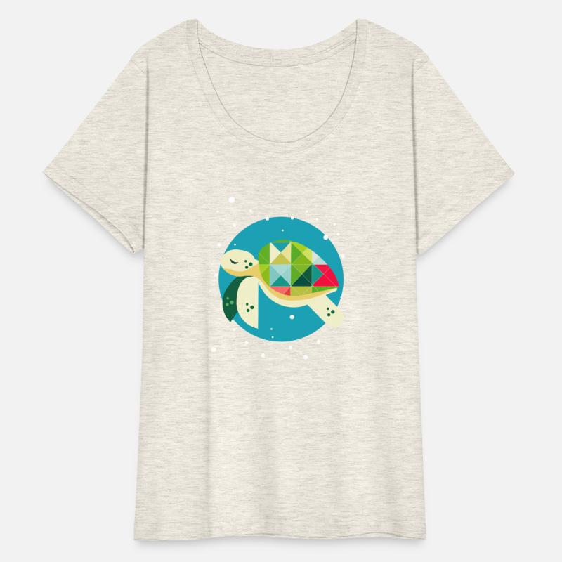 cute turtle - creative underwater world