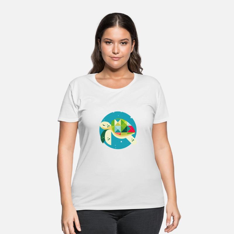 cute turtle - creative underwater world