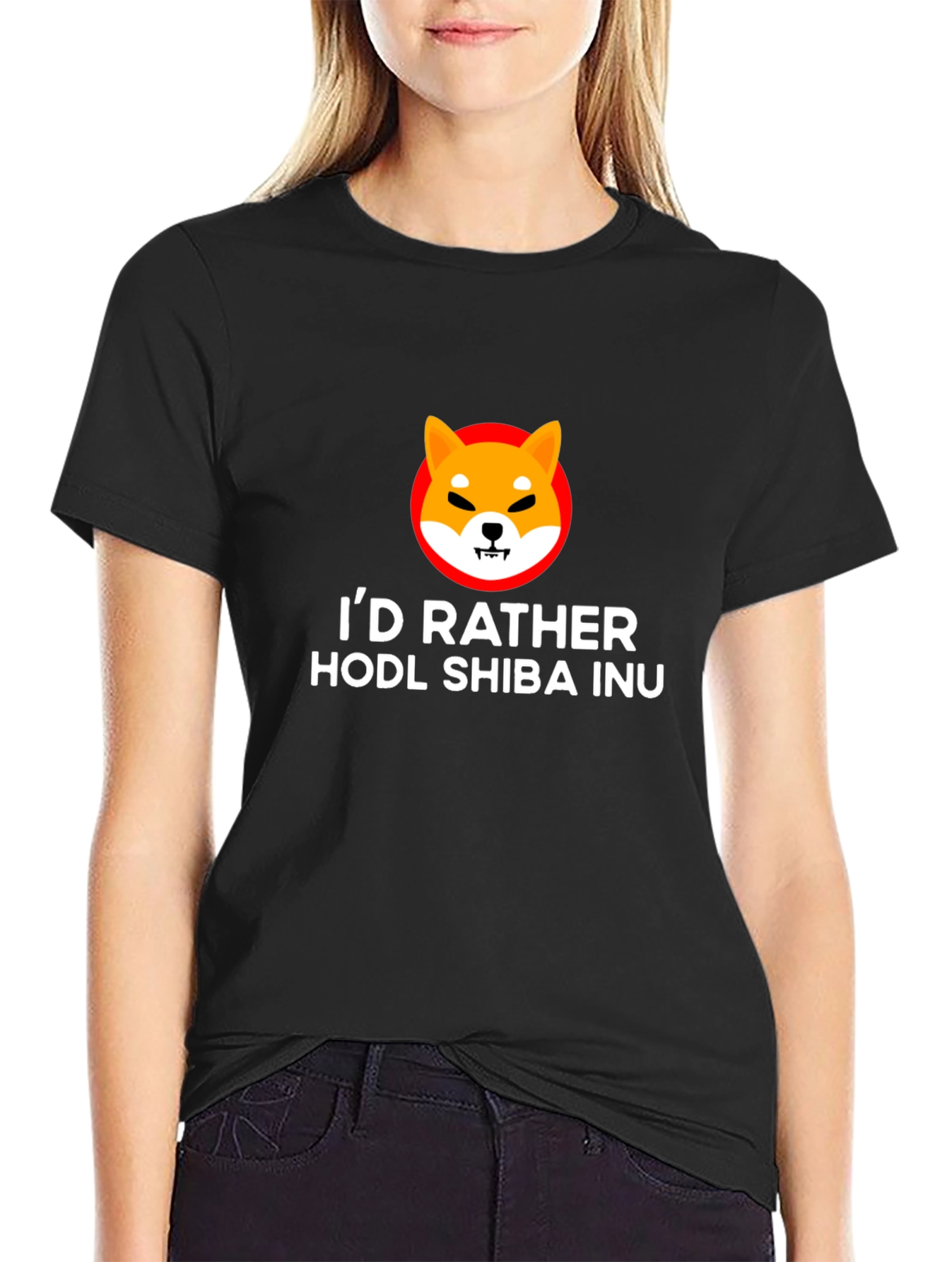 HODL Shiba Inu T-Shirt - Crypto Meme Tee