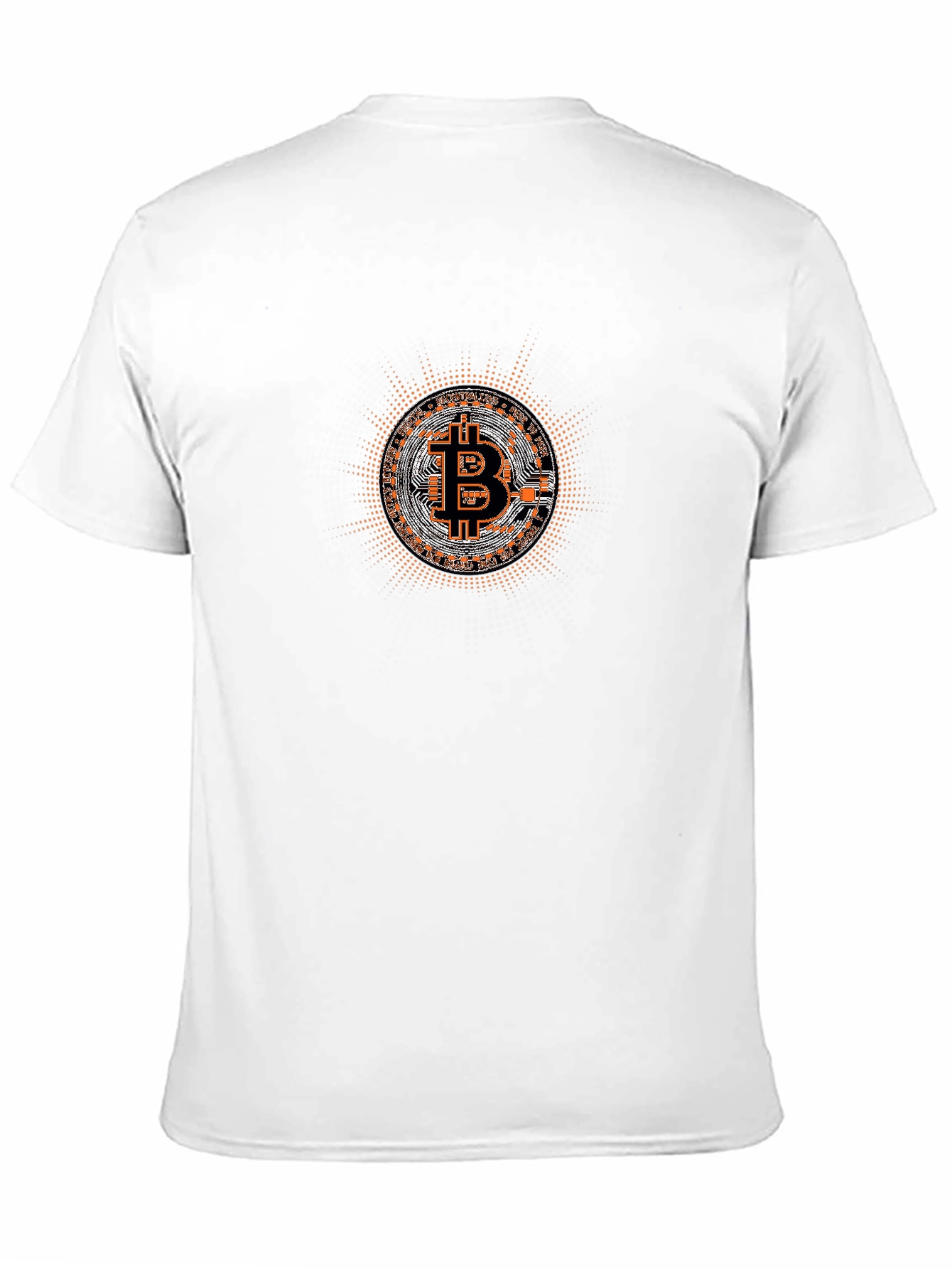 Bitcoin B Logo Black T-Shirt Cryptocurrency Tee