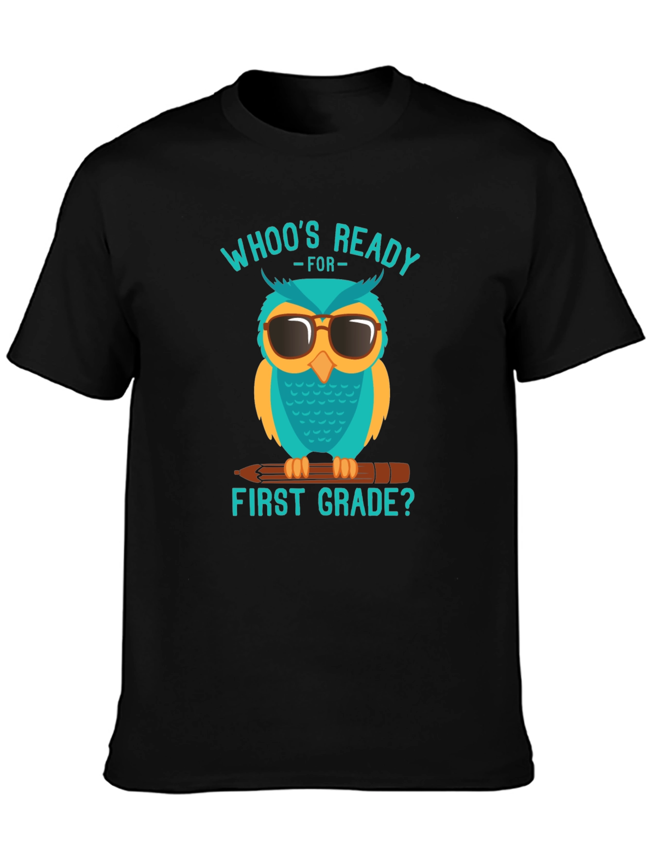 Whos Ready for First Grade Owl T-Shirt