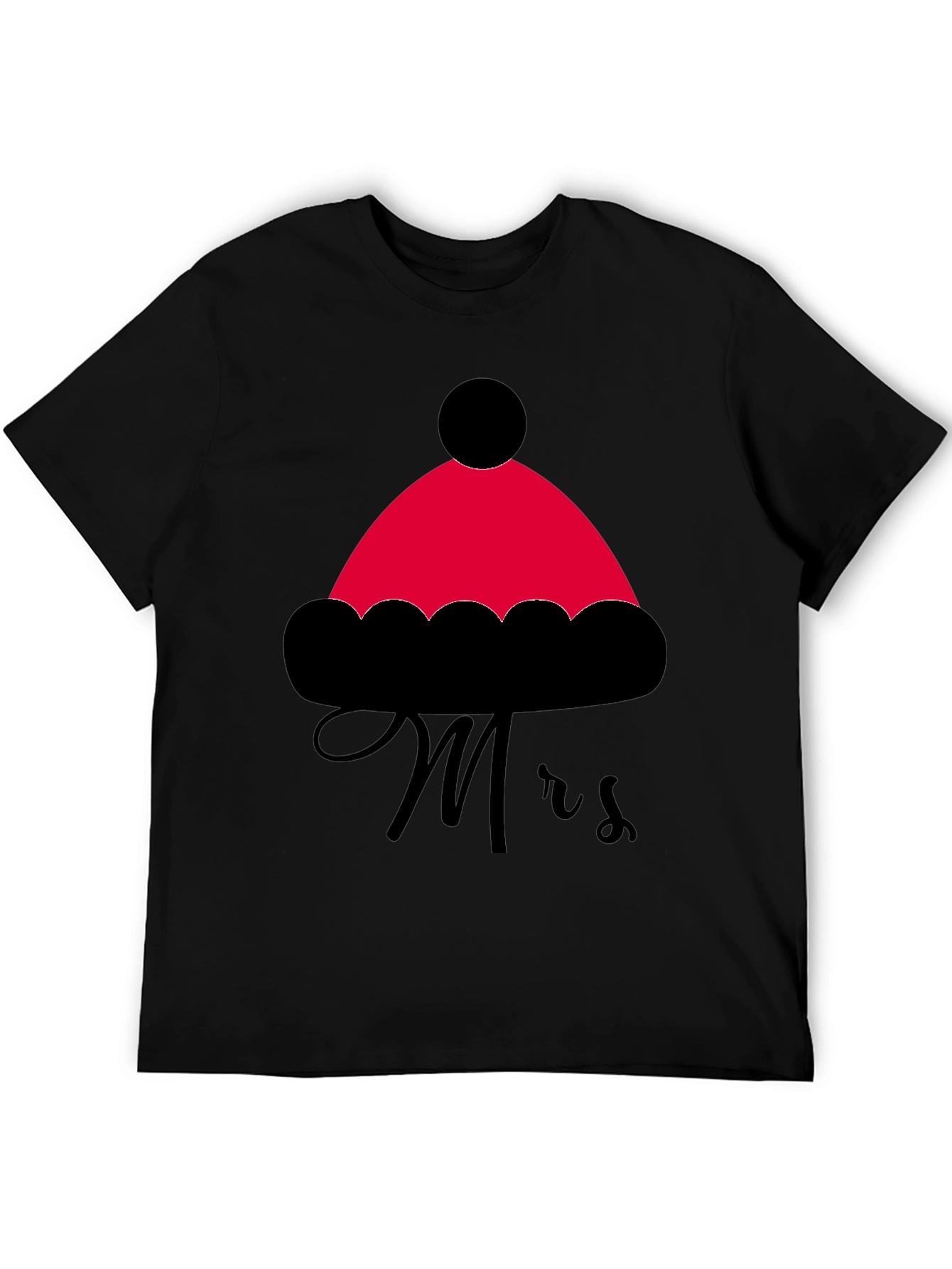 Mrs. Santa Hat Holiday T-Shirt