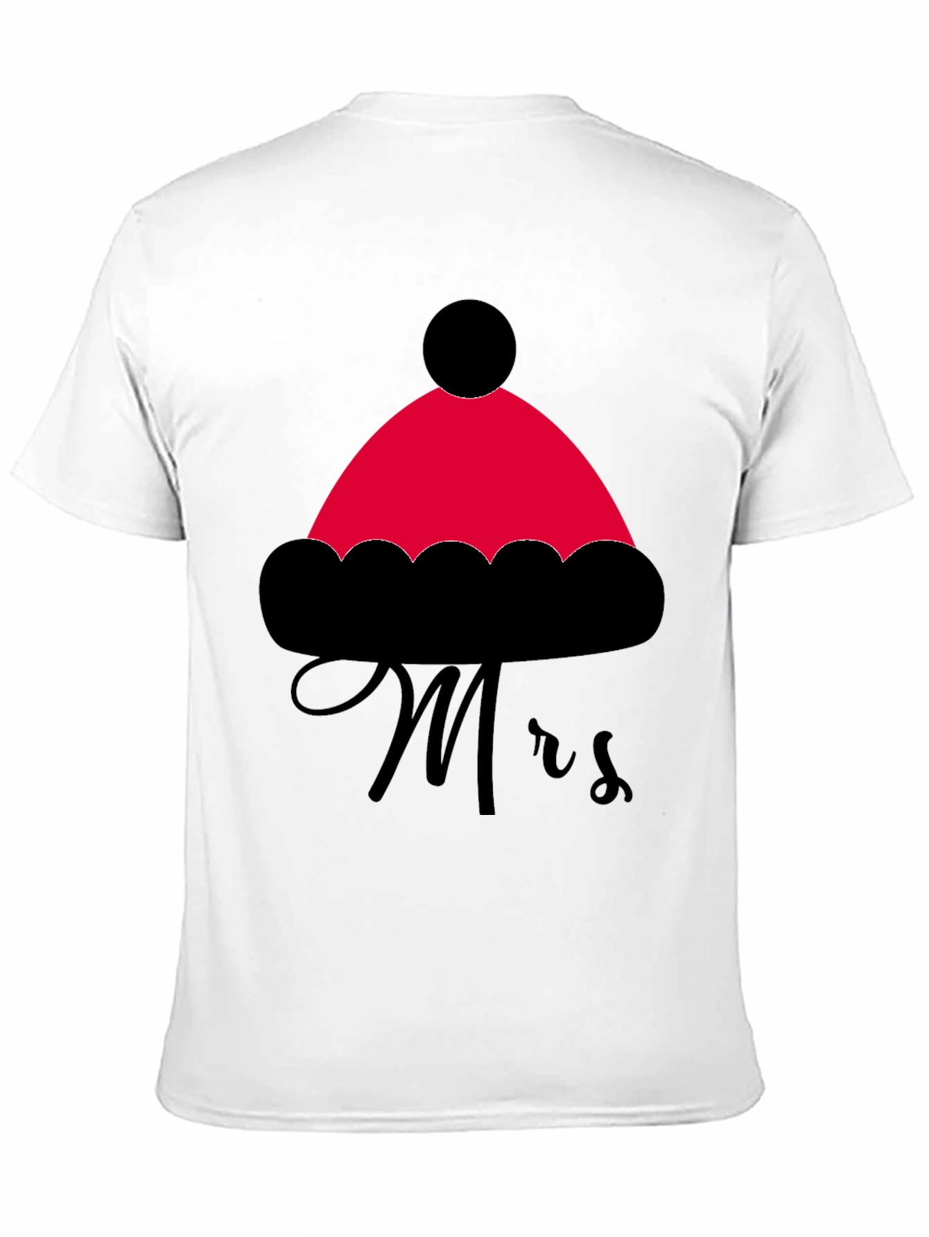 Mrs. Santa Hat Holiday T-Shirt
