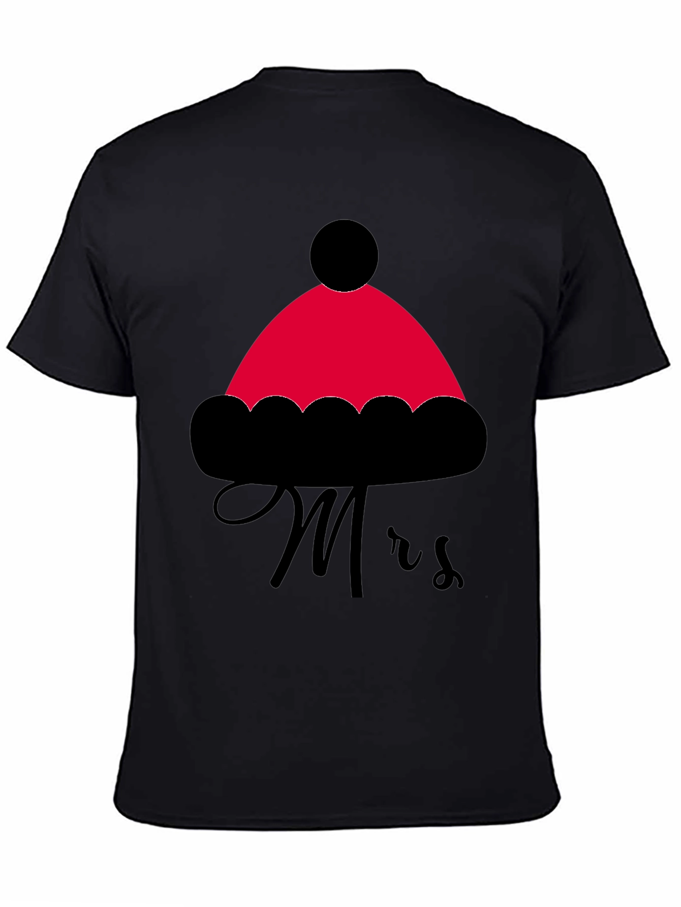 Mrs. Santa Hat Holiday T-Shirt