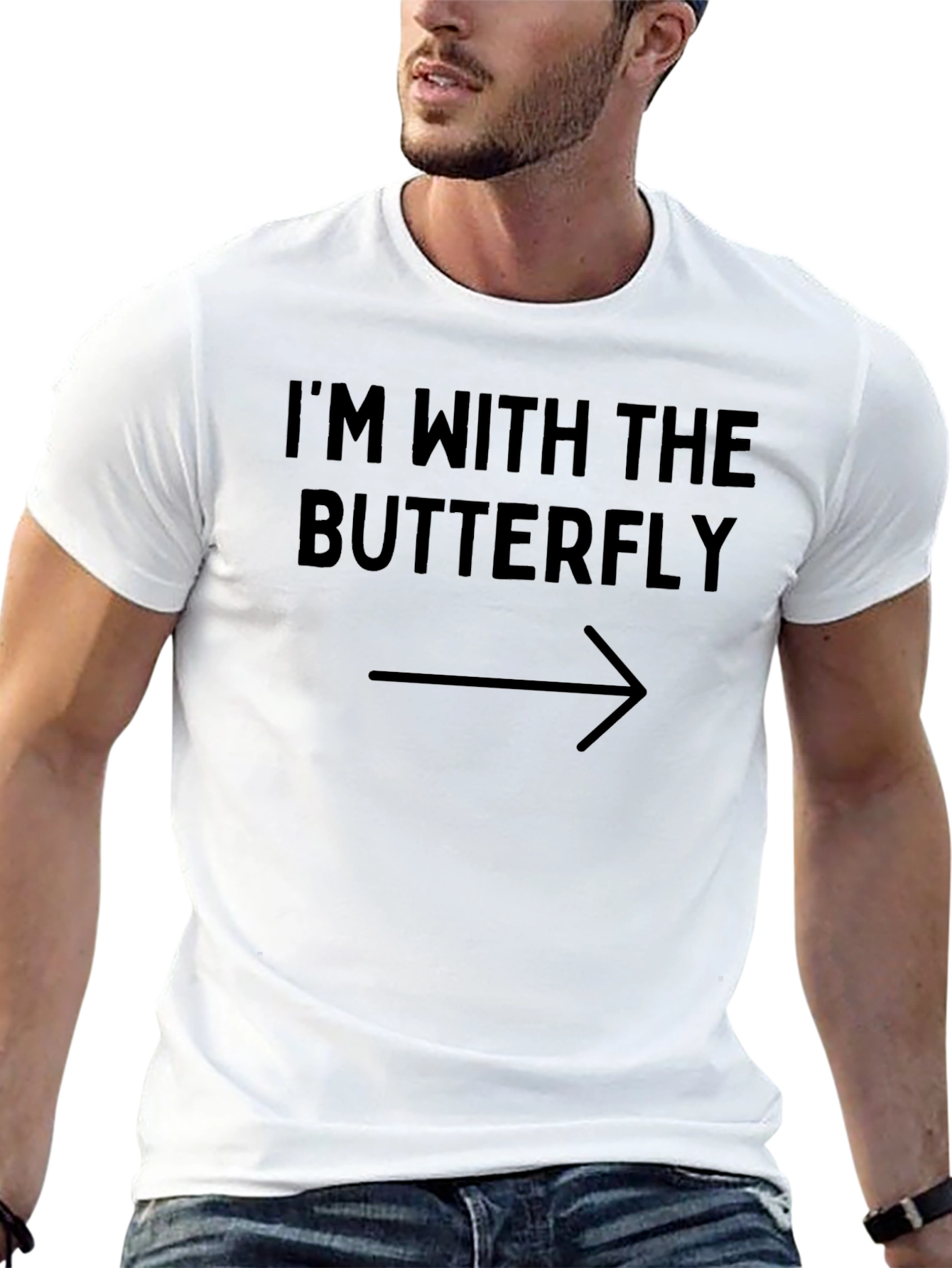 Im With The Butterfly T-Shirt