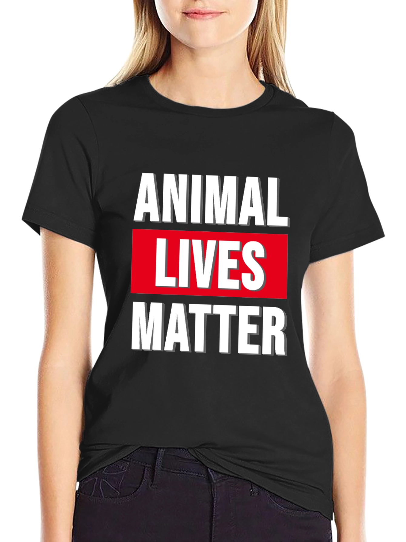 Animal Lives Matter Graphic T-Shirt