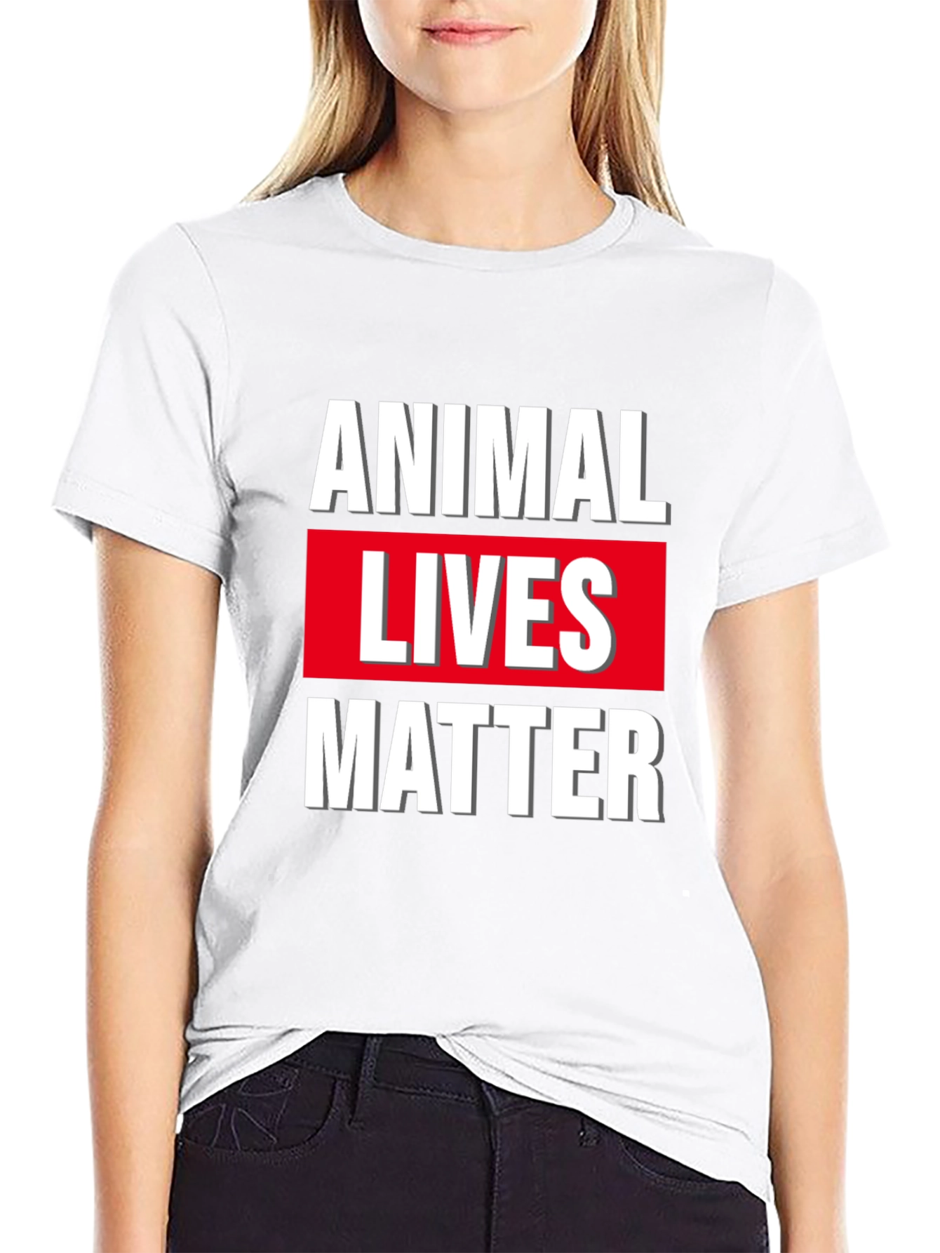Animal Lives Matter Graphic T-Shirt