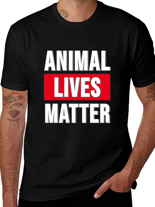 Animal Lives Matter Graphic T-Shirt