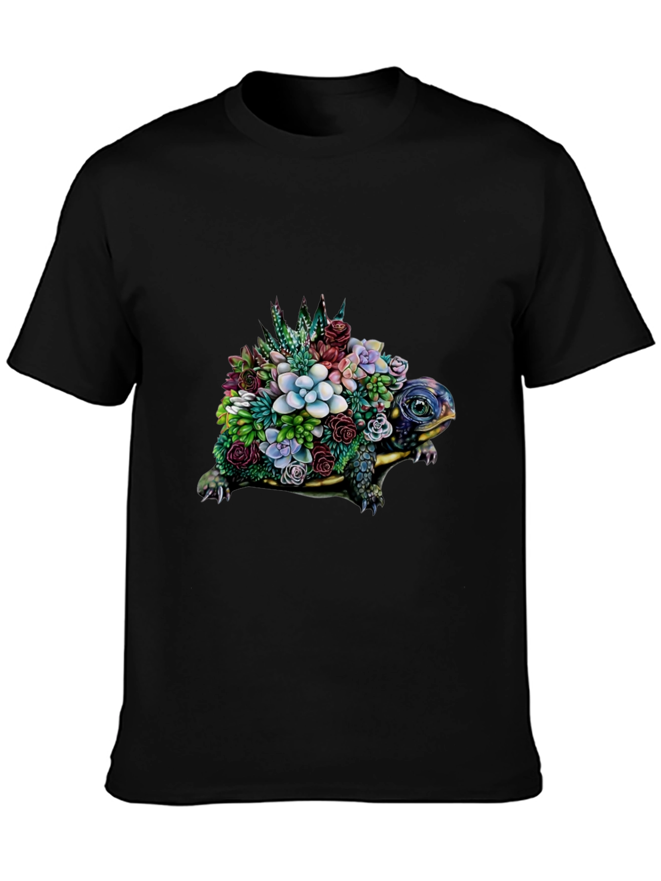 Floral Turtle Graphic Tee