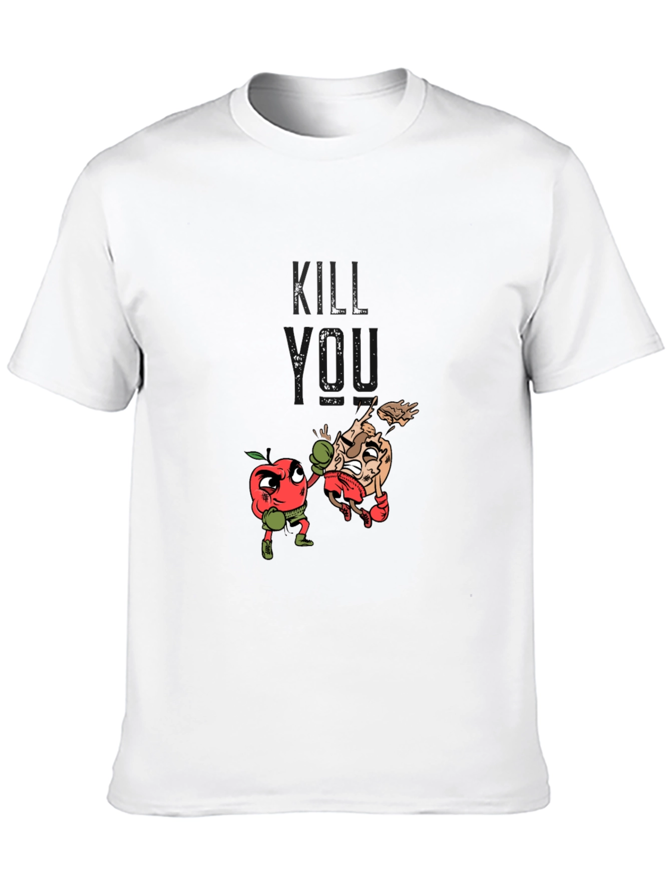 Kill Meat - Funny Boxing Apple vs Meat T-Shirt