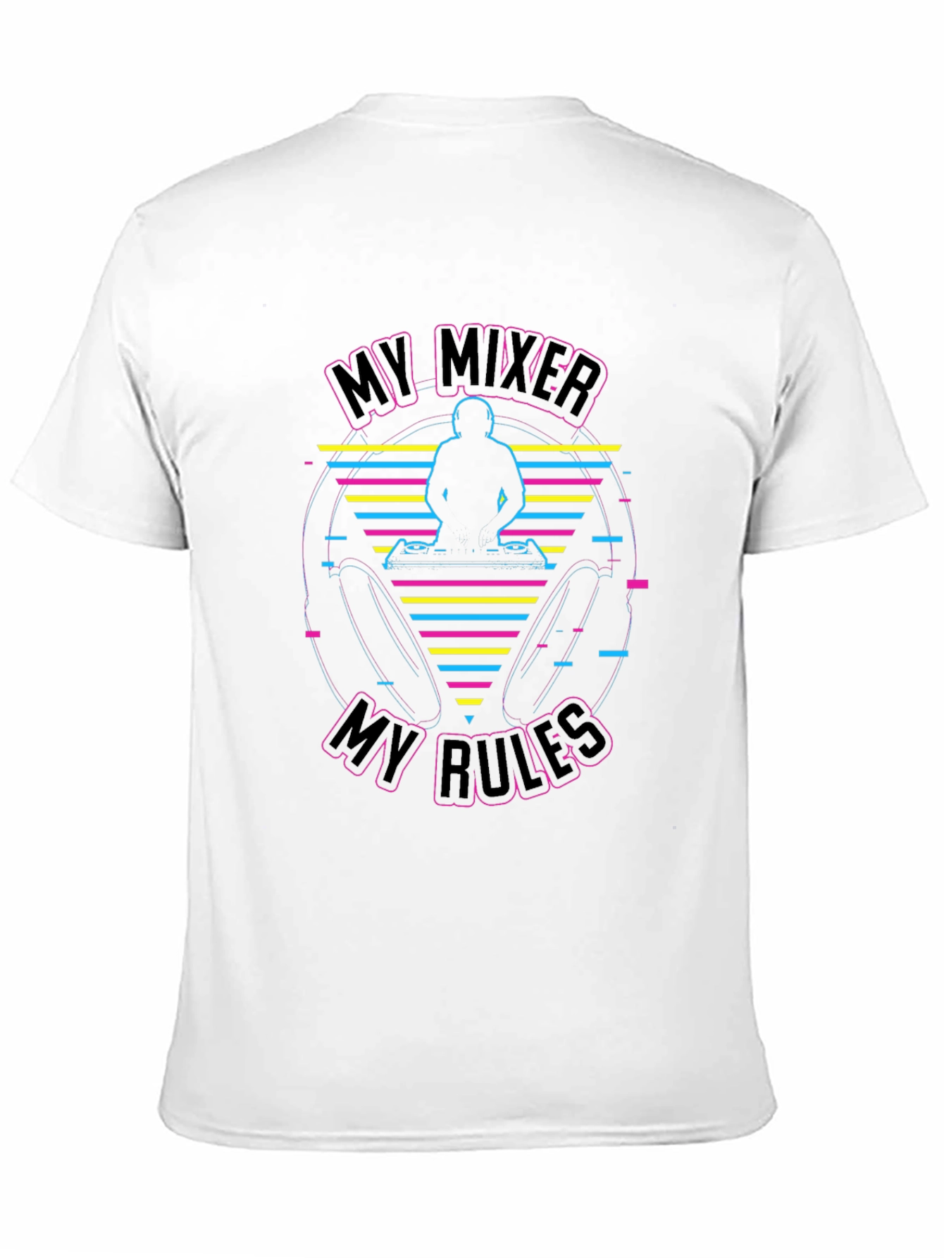 My Mixer My Rules DJ Graphic Tee