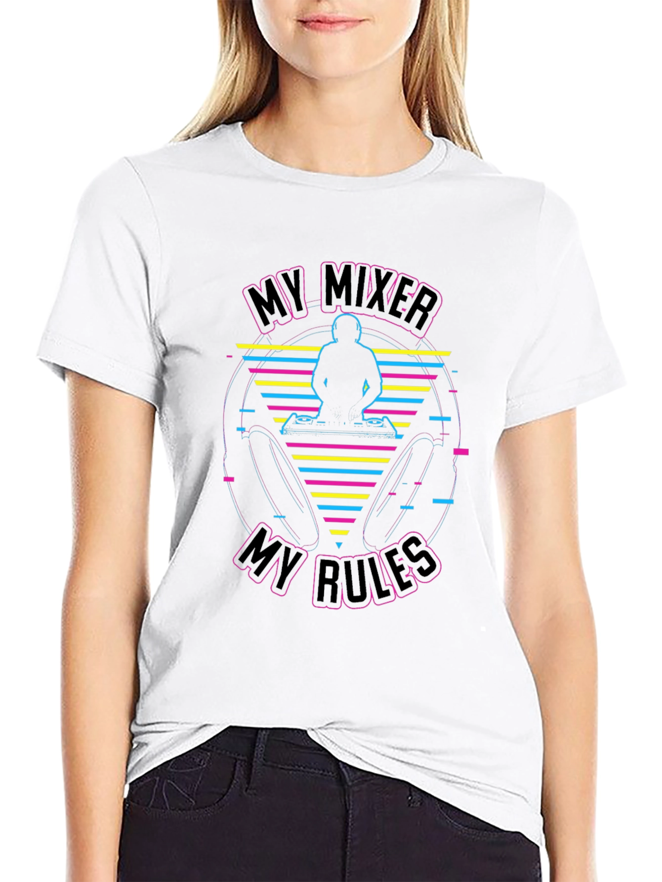 My Mixer My Rules DJ Graphic Tee