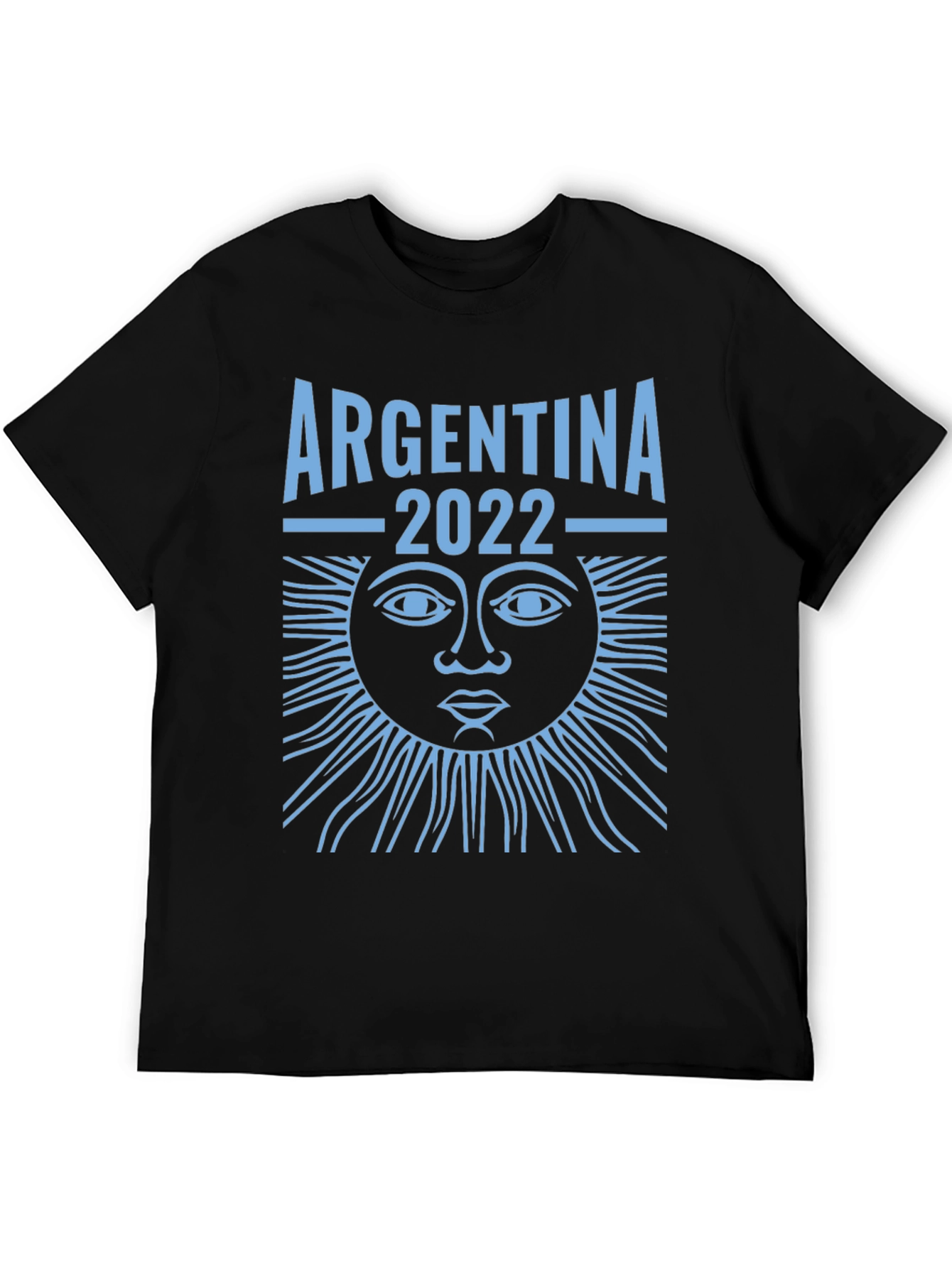 Argentina 2022 T-Shirt Sun Graphic Tee