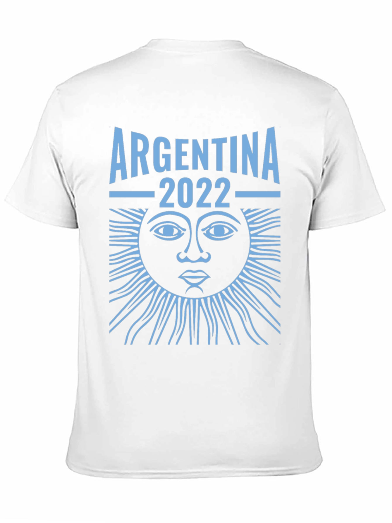 Argentina 2022 T-Shirt Sun Graphic Tee