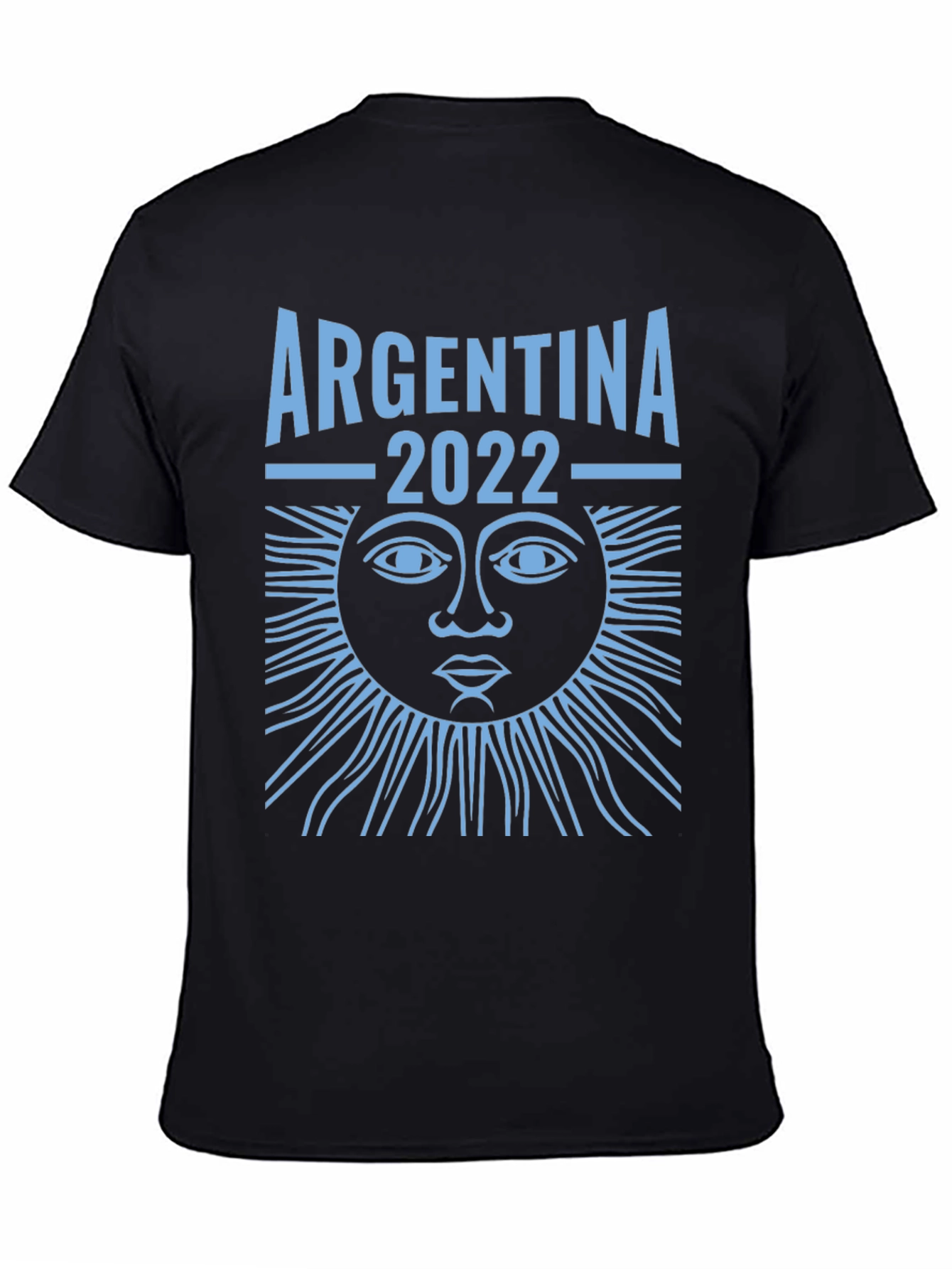Argentina 2022 T-Shirt Sun Graphic Tee
