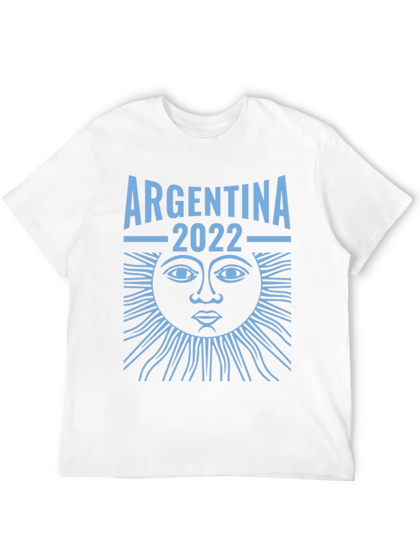 Argentina 2022 T-Shirt Sun Graphic Tee