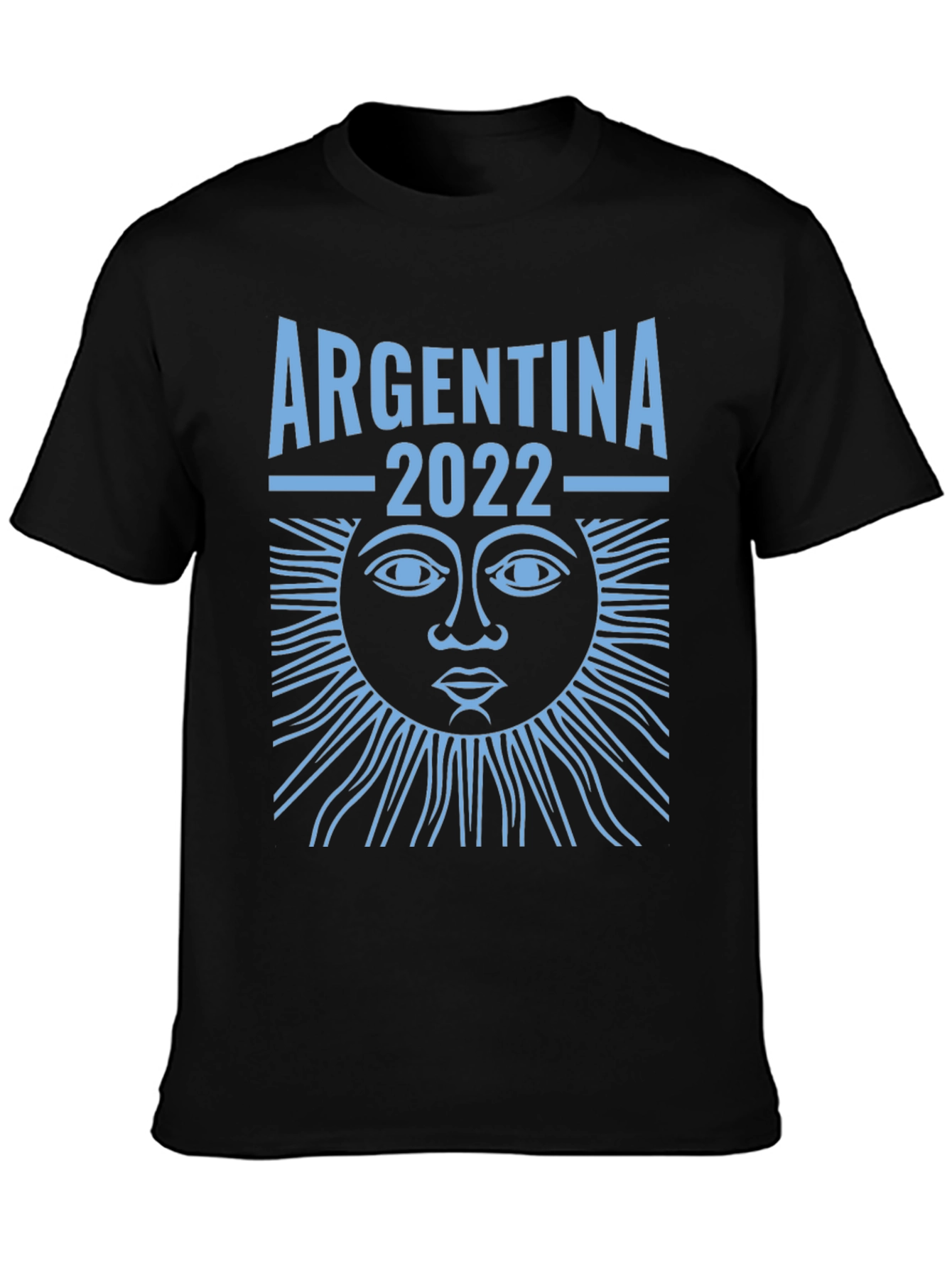 Argentina 2022 T-Shirt Sun Graphic Tee