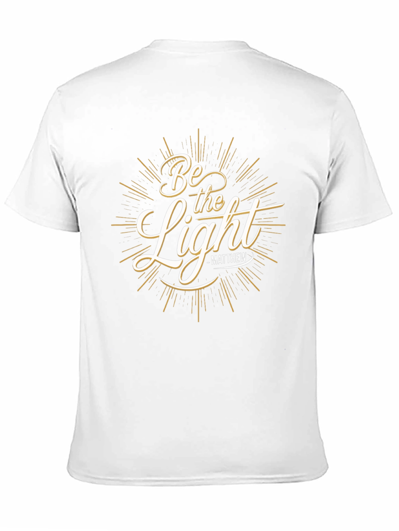 Be The Light Graphic T-Shirt - Christian Apparel